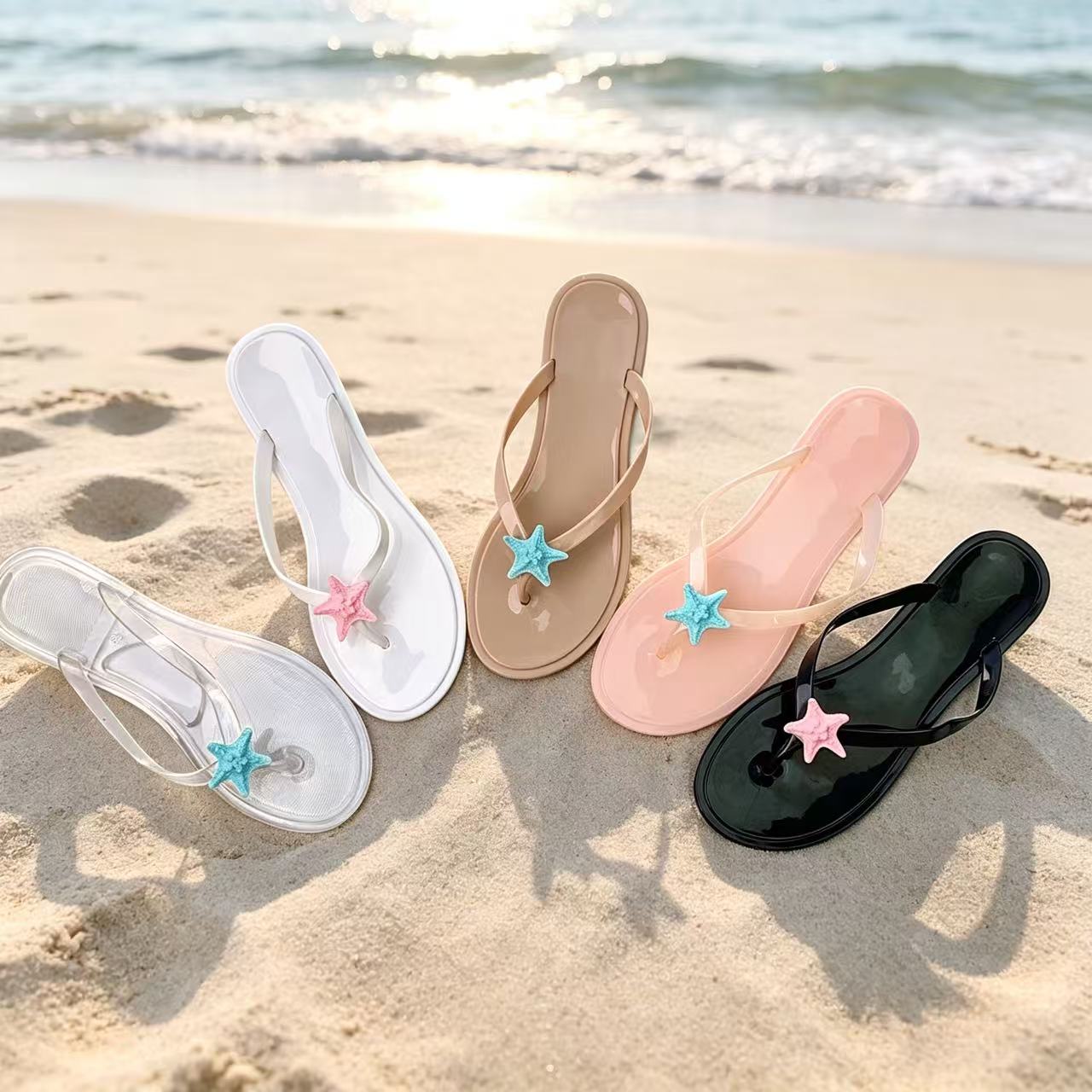 Jelly Sandal Women - Sandalias de gelatina con diseño de