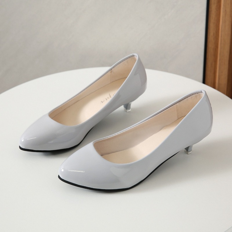 Women'S Shoes Large - Zapatos de tacón medio para mujer,