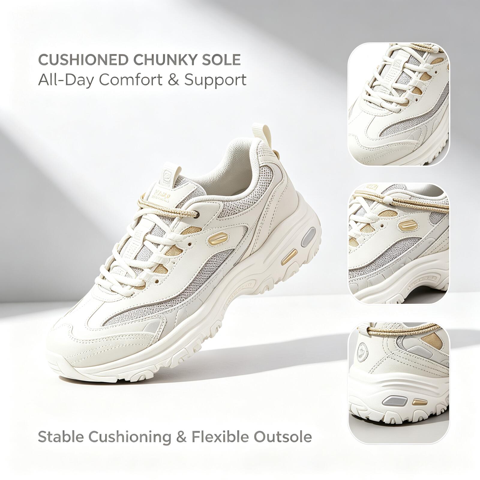 Women'S Shoes Naturalizer - Skechers New Women D'Lites 1.0 Panda