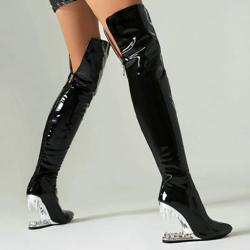 Women'S Shoes X Wide - Botas largas hasta el muslo de