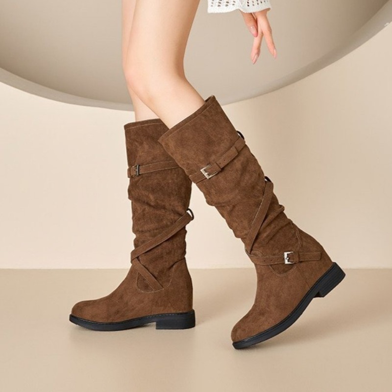 Wide Fit Heels - Botas de moda para mujer 2026