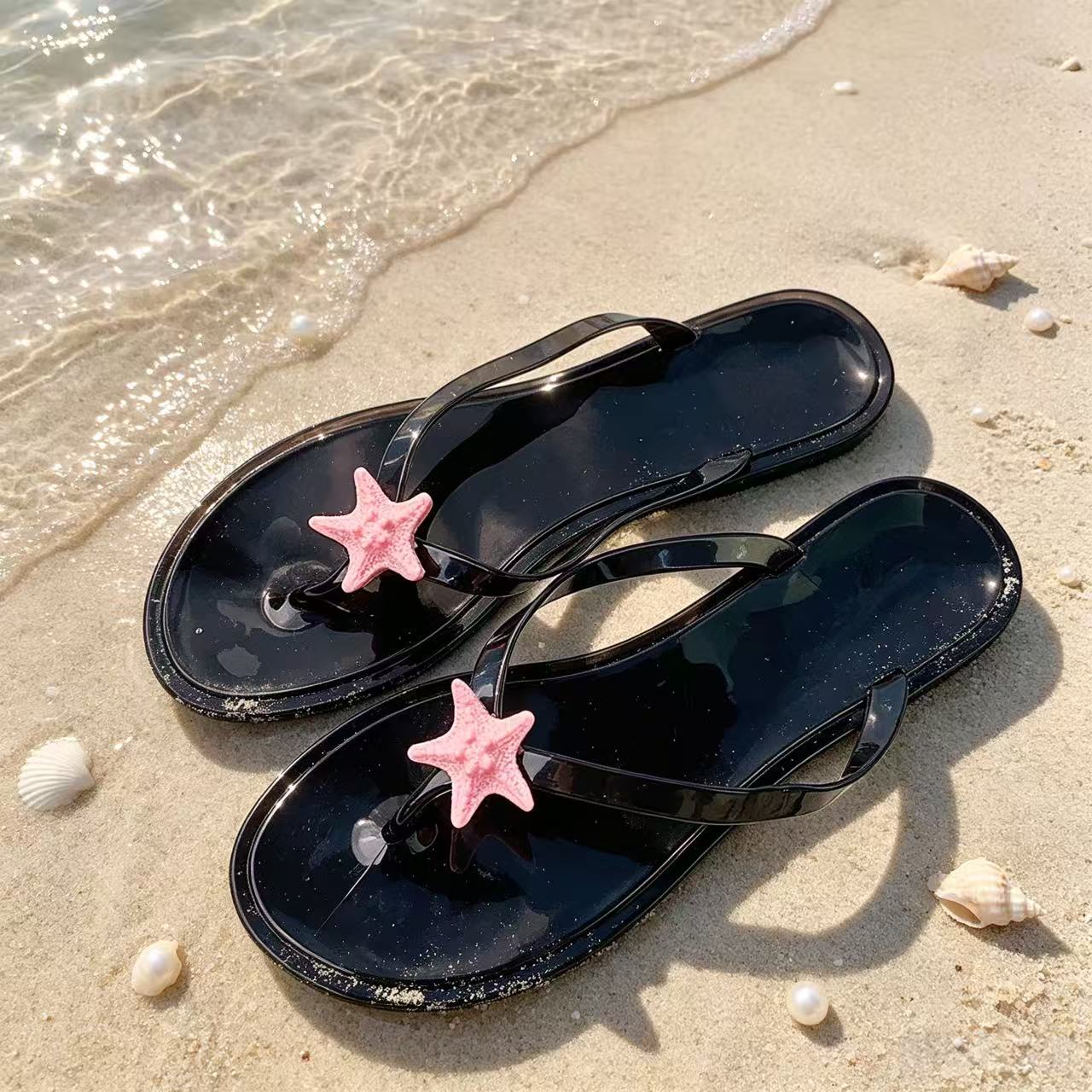Sandalias de gelatina con dise - Jelly Sandal Women reseña y precio