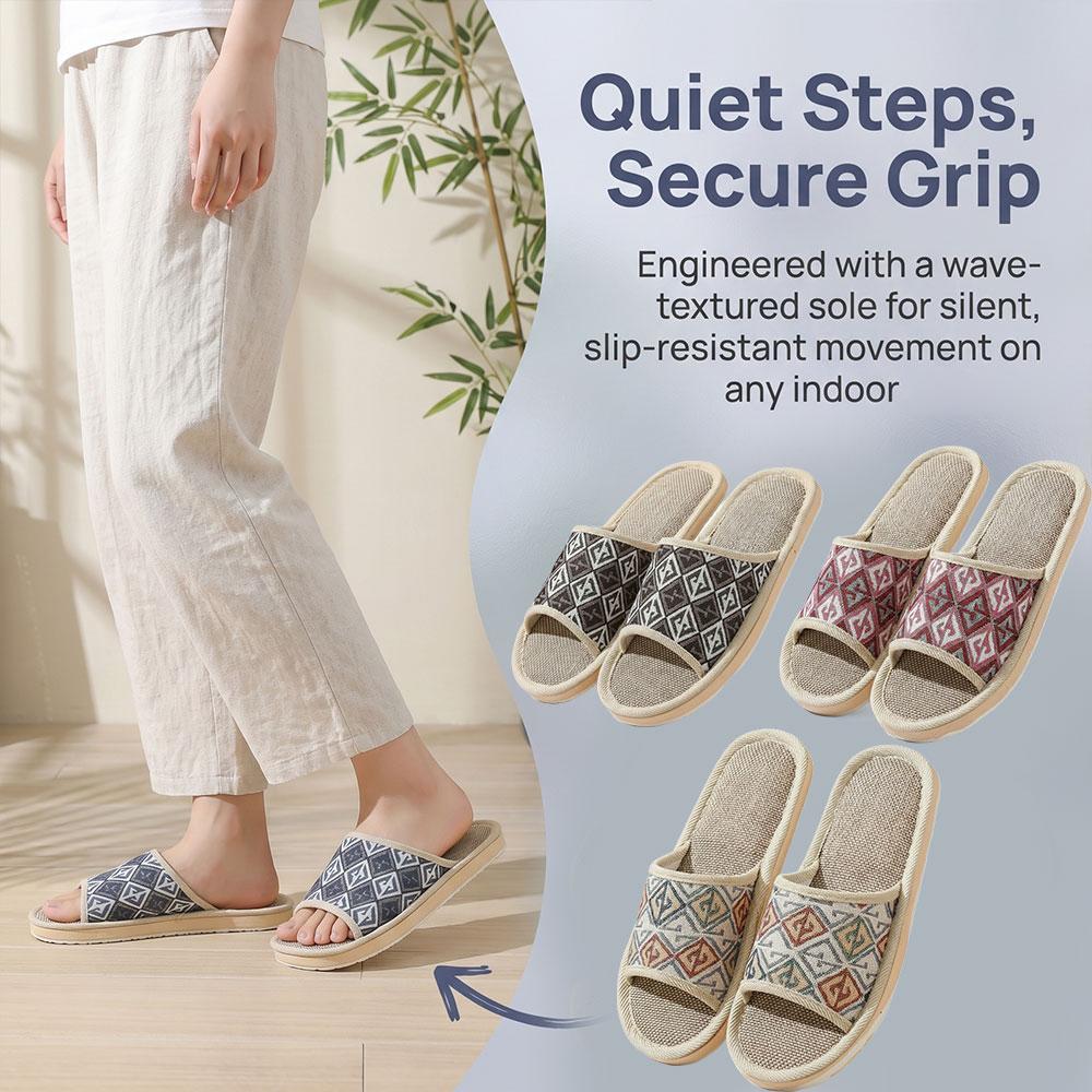 Pantuflas de Lino para las Cua - Jelly Sandal Women reseña y precio