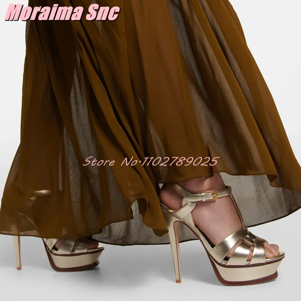 Plataforma Waeve, sandalias co - Wide Fit Heels reseña y precio