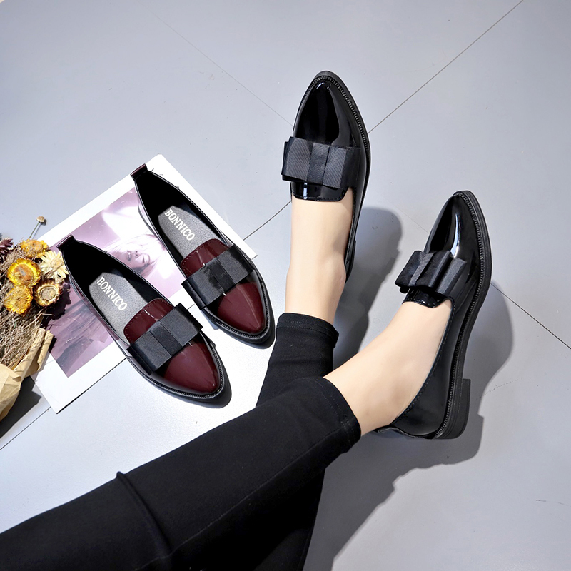Zapatos Planos de Piel Sintéti - Women Shoes On Sale reseña y precio