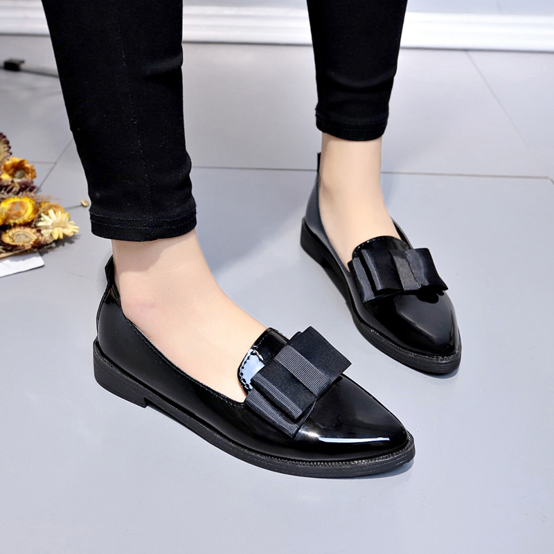 Zapatos Planos de Piel Sintéti - Women Shoes On Sale reseña y precio
