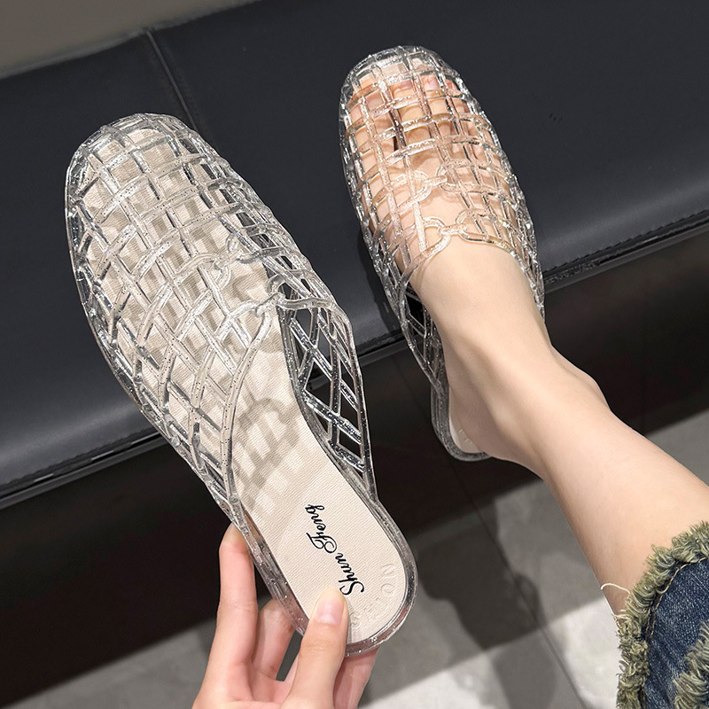 Sandalias de verano transpirab - Jelly Sandal Women reseña y precio