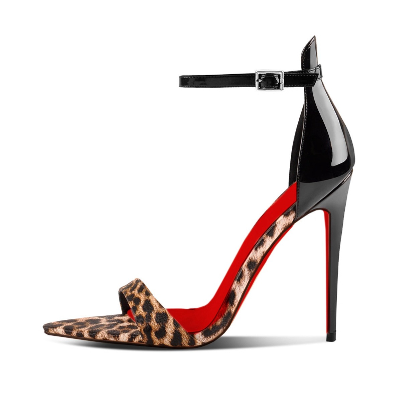 Tacones altos con punta puntia - Leopard Print Heels reseña y precio