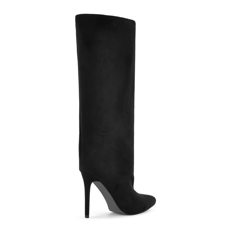 Botas Altas de Ante Sintético  - Women'S Shoes X Wide reseña y precio