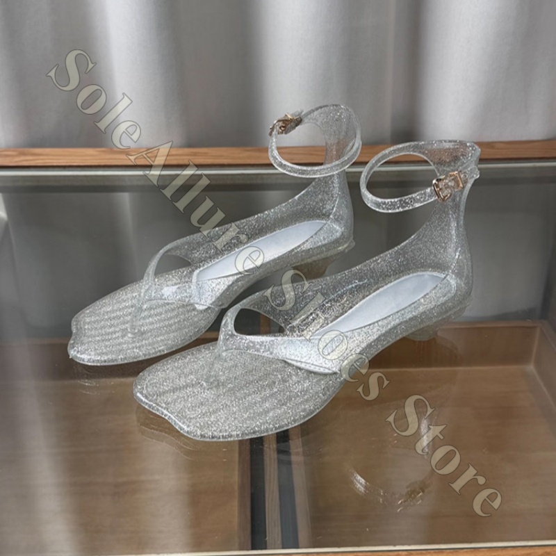 Sandalias de gelatina con purp - Jelly Sandal Women reseña y precio