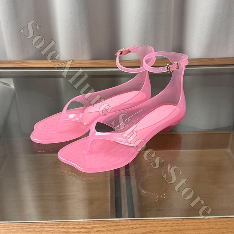 Sandalias de gelatina con purp - Jelly Sandal Women reseña y precio