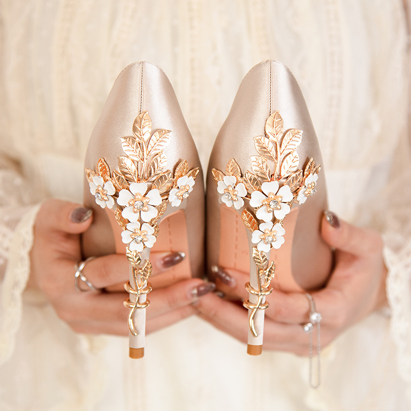 Zapatos de novia de cristal co - Women Shoes Ysl reseña y precio