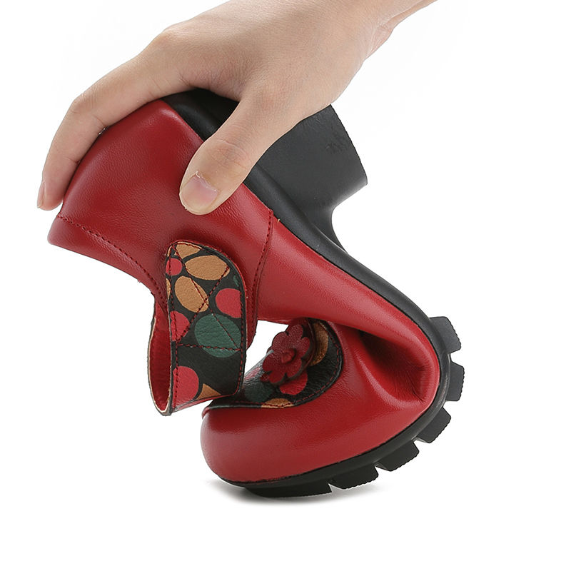 Cuñas de lujo para mujer, zapa - Leopard Print Heels reseña y precio