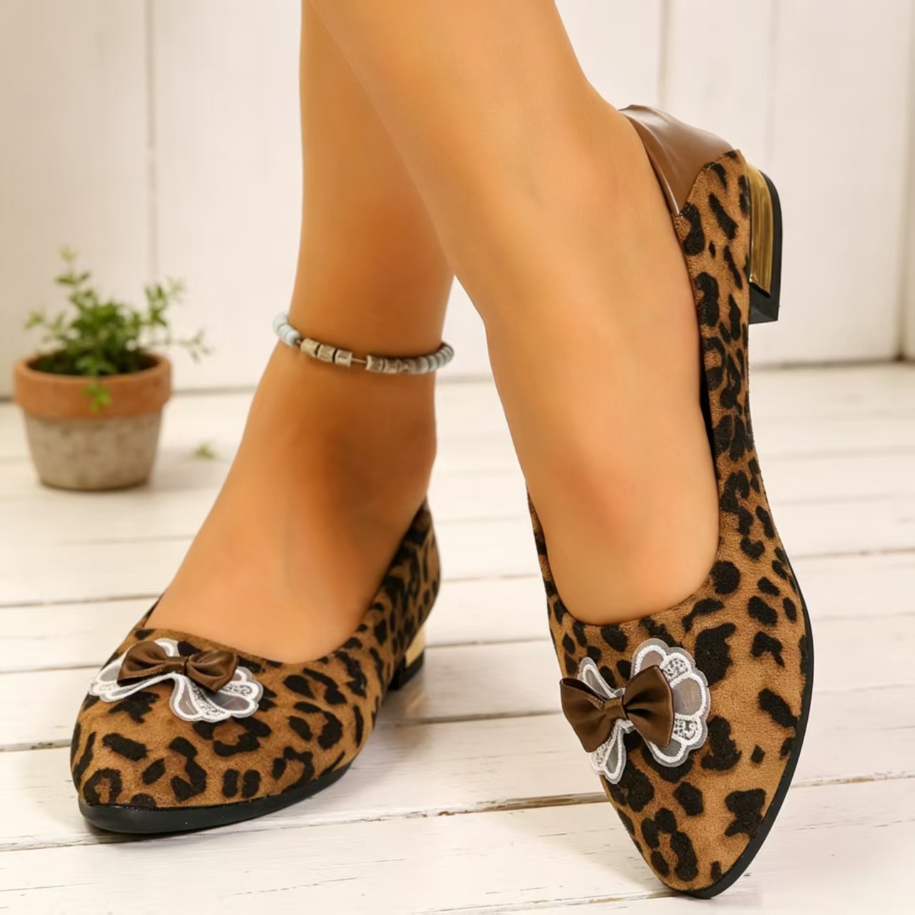 Zapatos de tacón bajo con punt - Women'S Shoes In Fashion reseña y precio