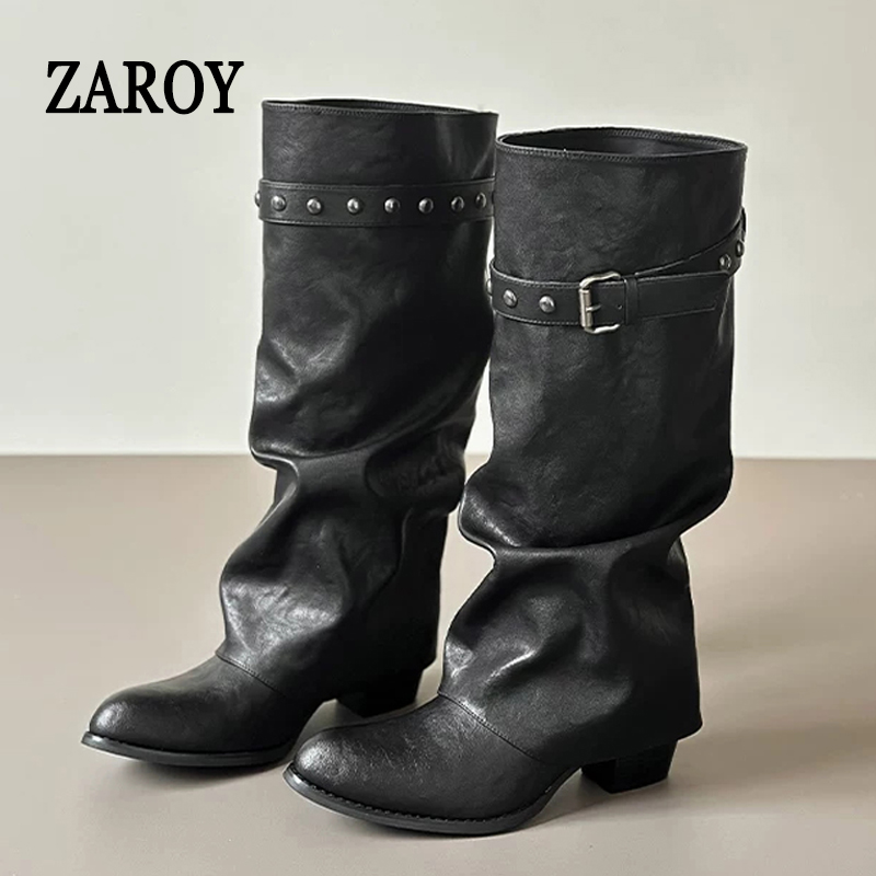 Botas Altas hasta la Rodilla Z - Wide Fit Heels reseña y precio