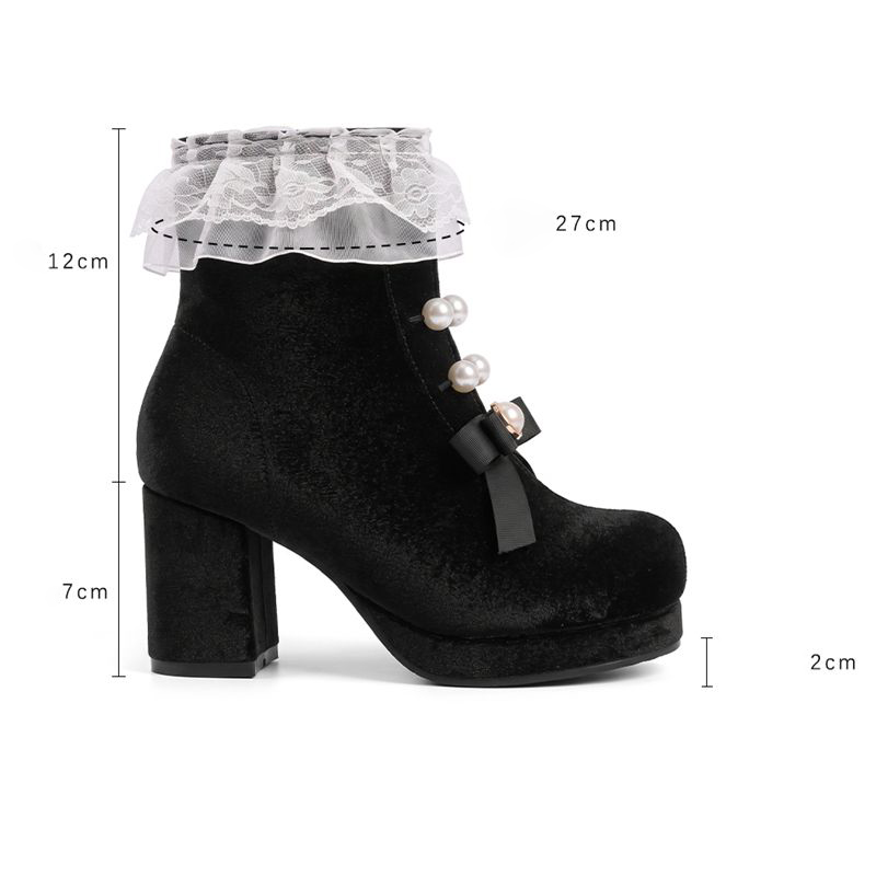 Botas de tobillo verdes ORCHA  - Wide Fit Heels reseña y precio