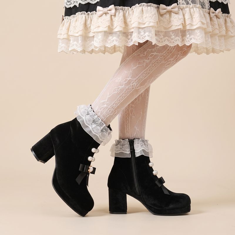 Botas de tobillo verdes ORCHA  - Wide Fit Heels reseña y precio