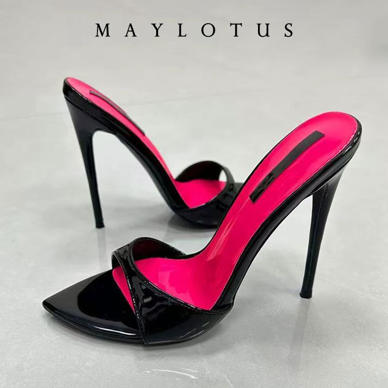 Sandalias de tacón de aguja co - Women Shoes Ysl reseña y precio