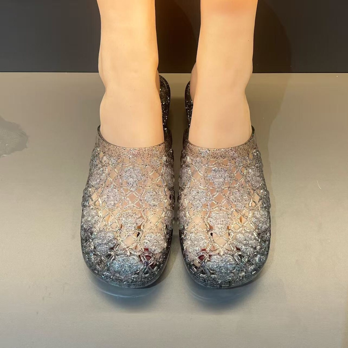 Nuevas Sandalias Transparentes - Jelly Sandal Women reseña y precio