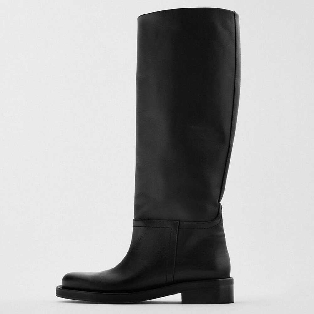 MILI-MIYA Botas hasta la rodil - Wide Fit Heels reseña y precio