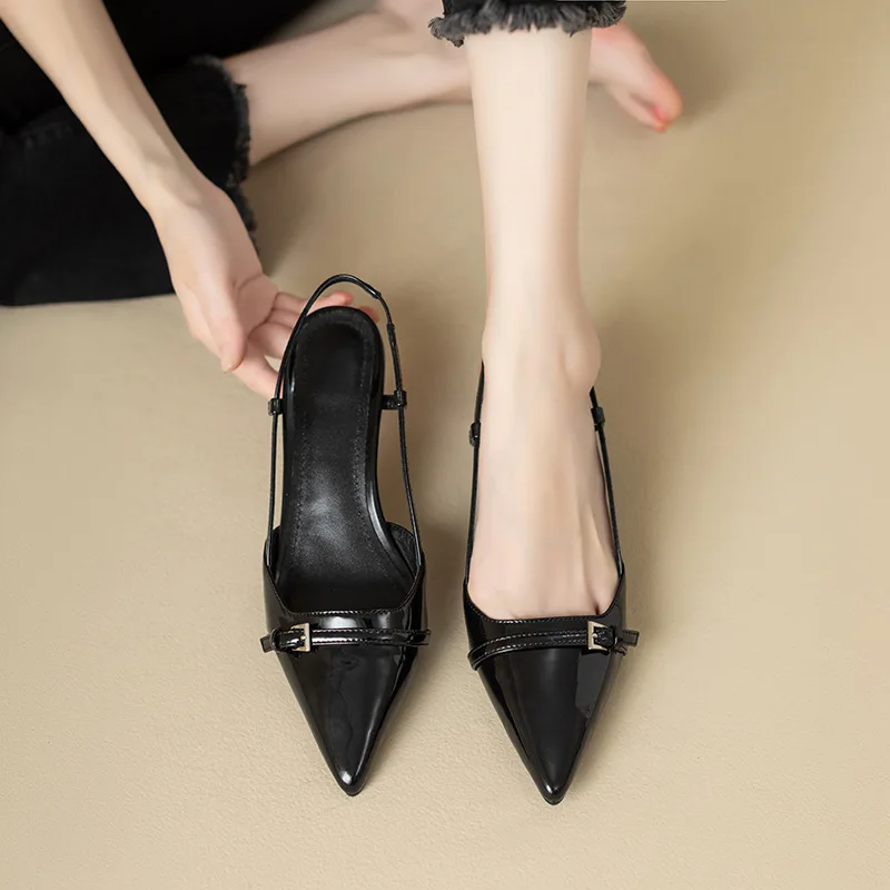 Sandalias de tacón medio de ch - Women Shoes Ysl reseña y precio