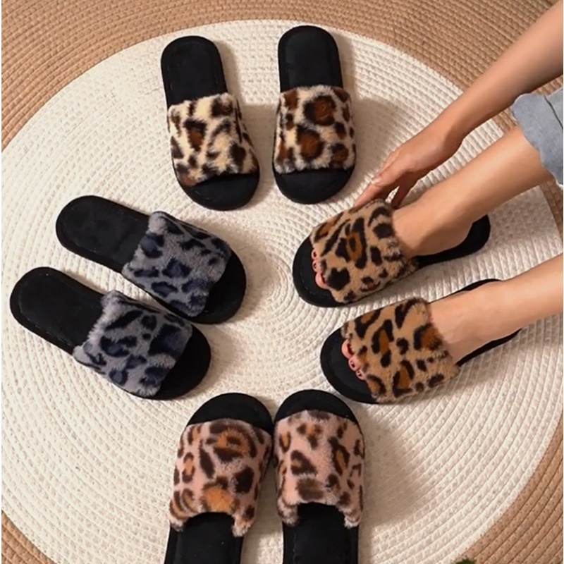 2025 invierno cálido mullido p - Leopard Print Heels reseña y precio