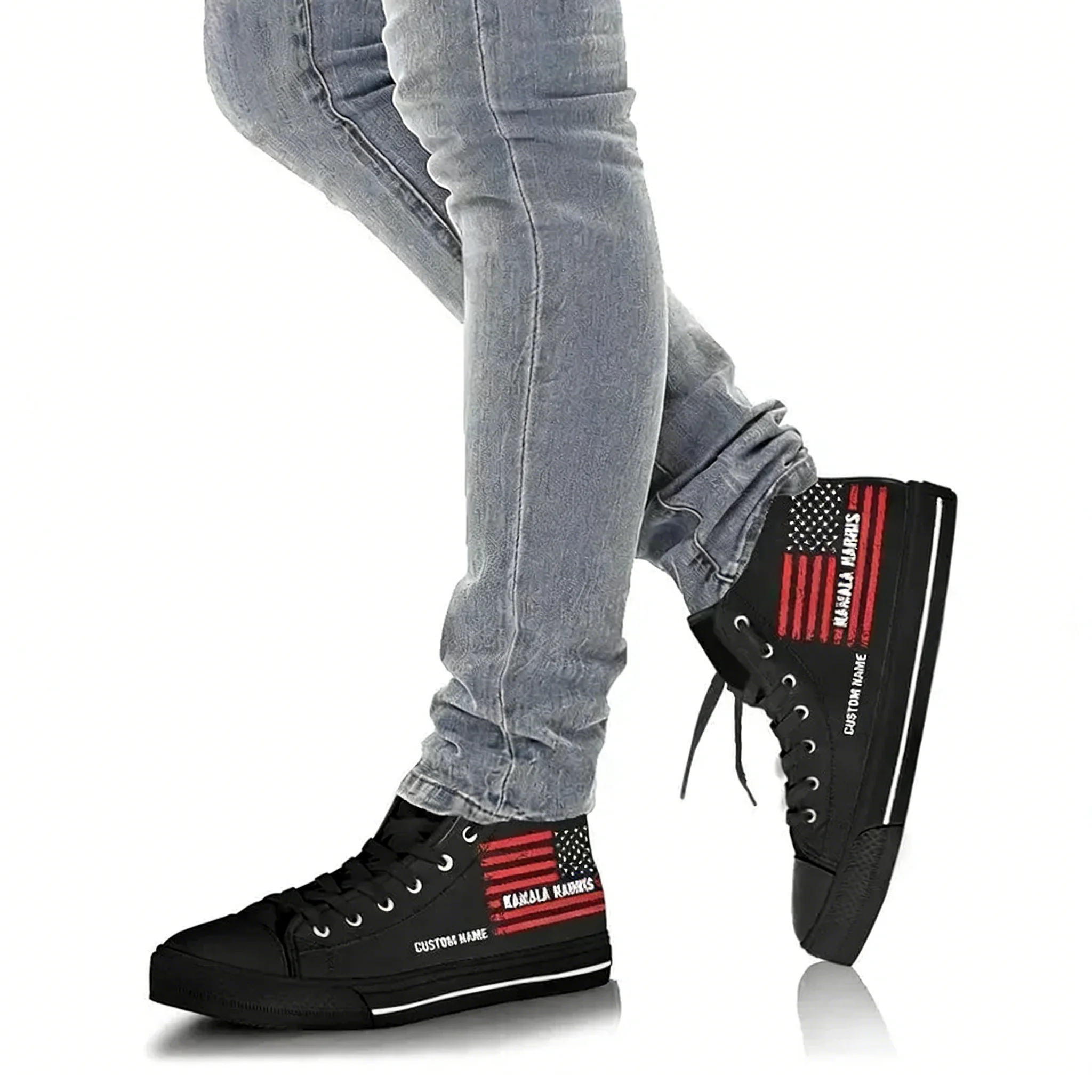 Zapatillas Altas Personalizada - Women Shoes Name reseña y precio