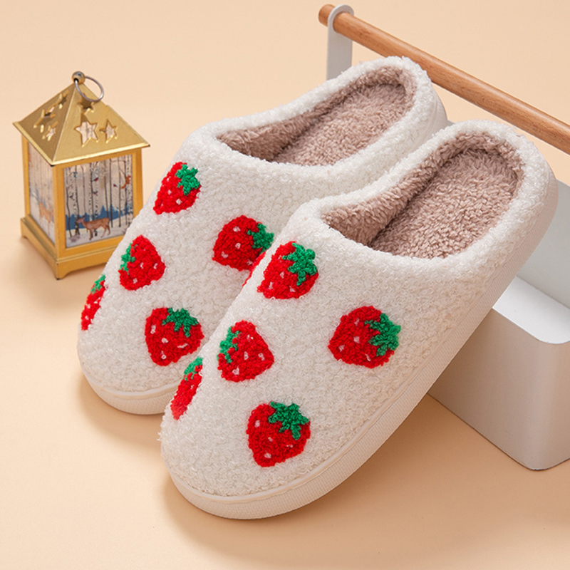Pantuflas de fresa para mujer, - Women Shoes On Sale reseña y precio