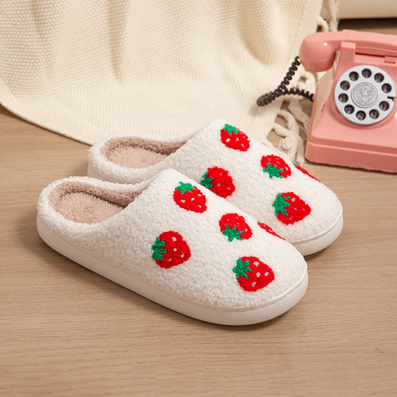 Pantuflas de fresa para mujer, - Women Shoes On Sale reseña y precio