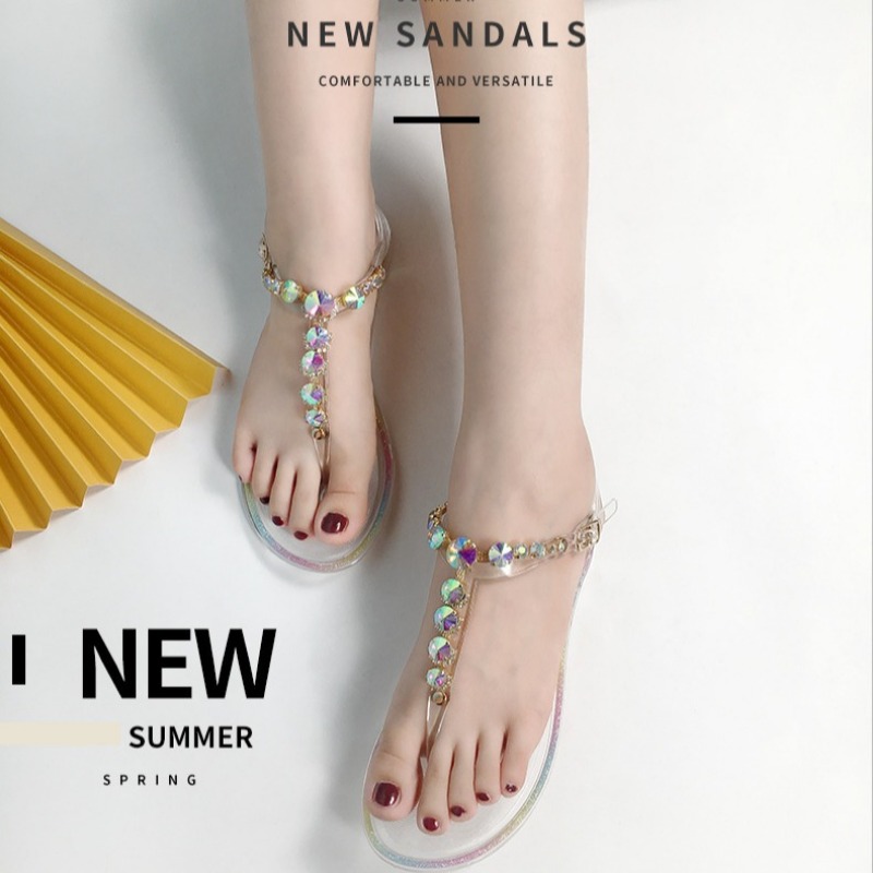 Sandalias de Gelatina con Tira - Jelly Sandal Women reseña y precio