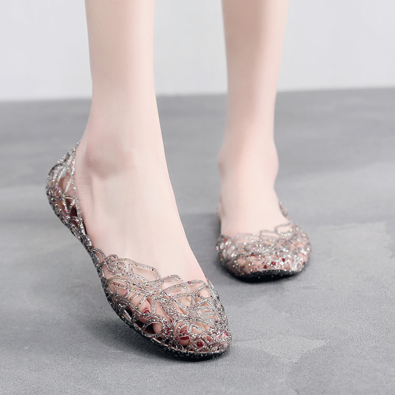 Nuevas sandalias de gelatina a - Jelly Sandal Women reseña y precio